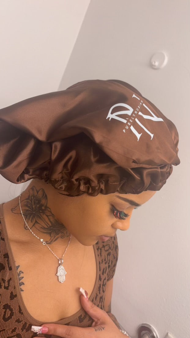 Extra Long Satin Bonnet